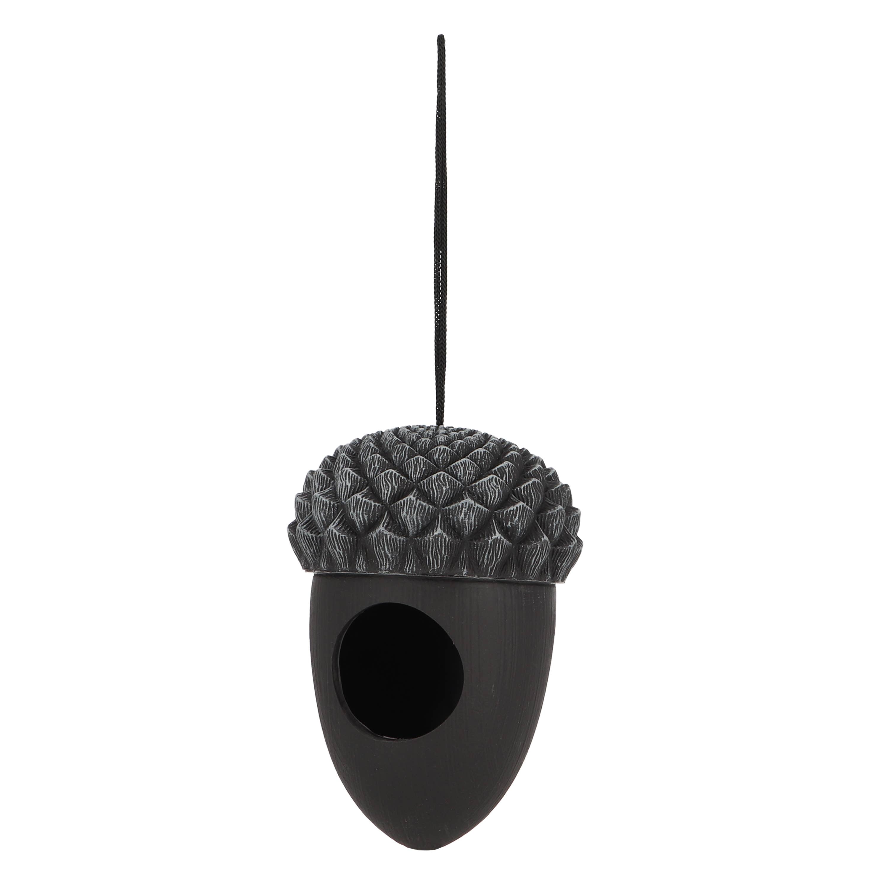 Acorn Shaped Bird Feeder for Seed or Mealworms