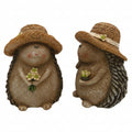 Pair of Hedgehog Ornaments - 11.5 cm