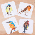British Birds Coasters - set of 4 - The Leonardo Collection