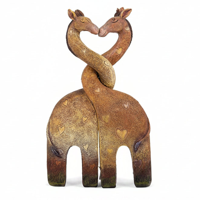 Giraffe Family Resin Ornament