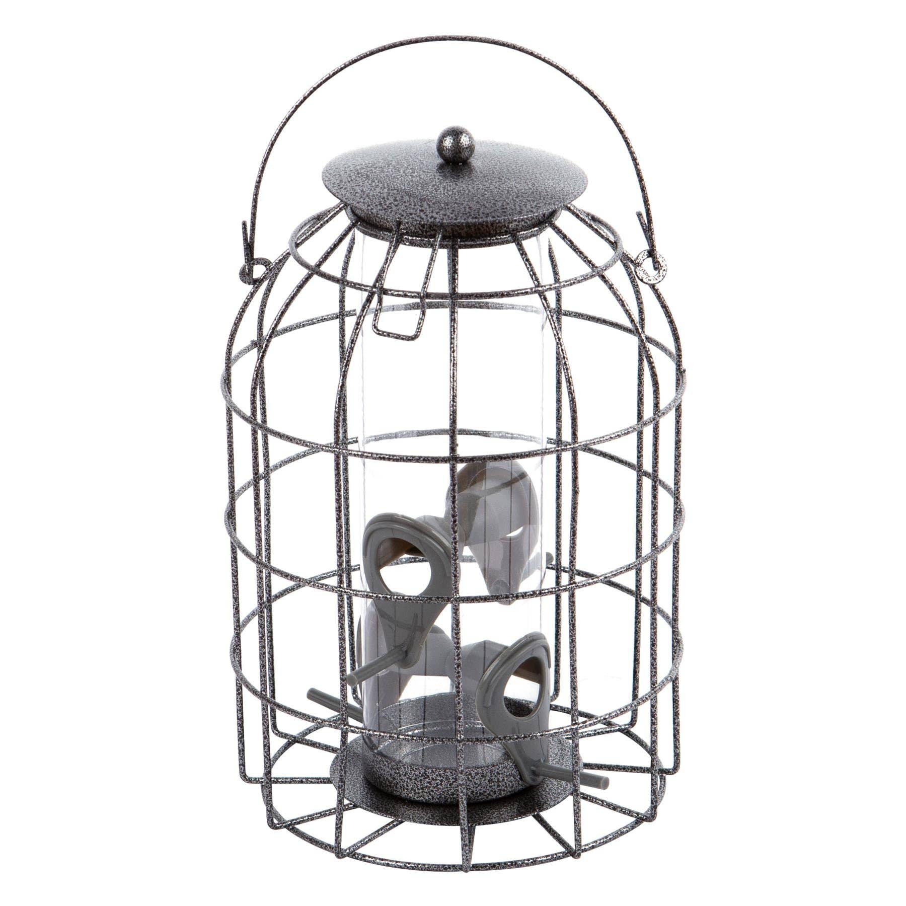 Squirrel-Proof Metal Bird Seed Feeder - By Redwood