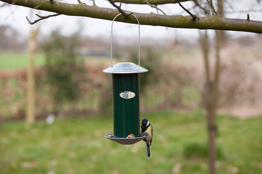 Hanging Bird Seed Silo Feeder
