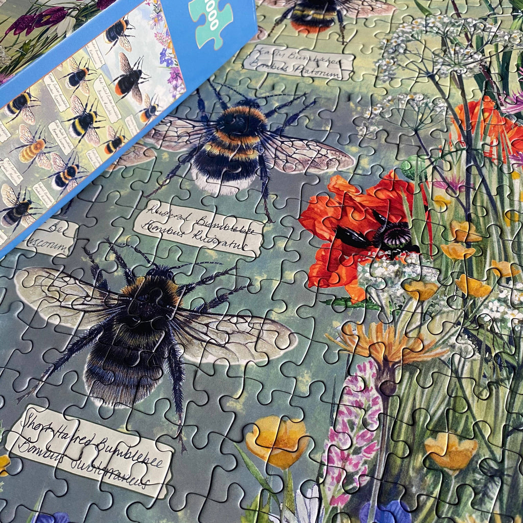 Brilliant Bees 1000 Piece Jigsaw Puzzle