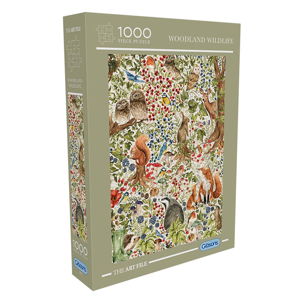 Woodland Wildlife 1000 Piece Jigsaw Puzzle
