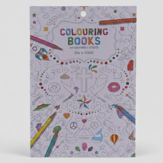 Adult Colouring Book - Sea & Ocean - 24 Pages
